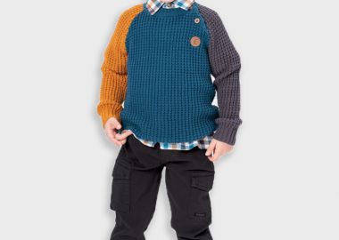 Παντελόνι κάργκο για αγόρι | ΑΝΘΡΑΚΙ - Energiers - 